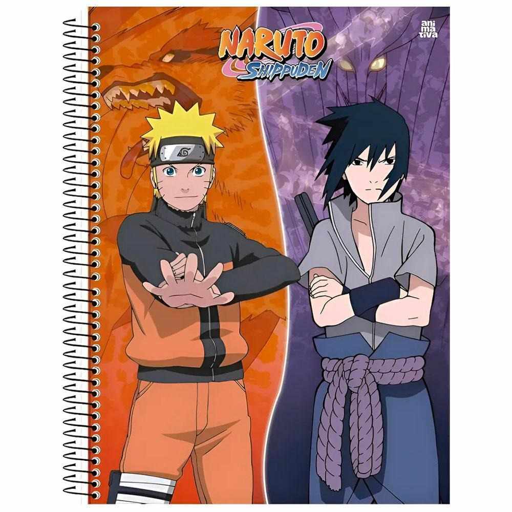 CADERNO 1X1 C.D. NARUTO 
